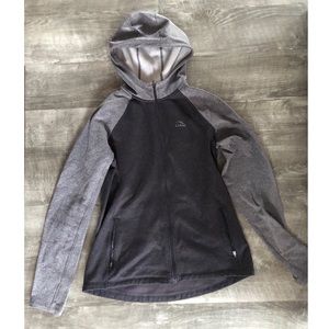 Grey L.L. Bean zip up